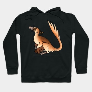 Cute Velociraptor (2nd version) Hoodie